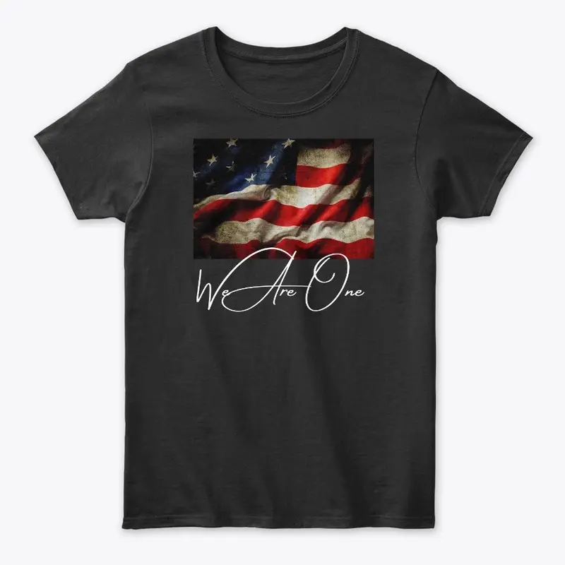 USA Flag We Are One Shirts