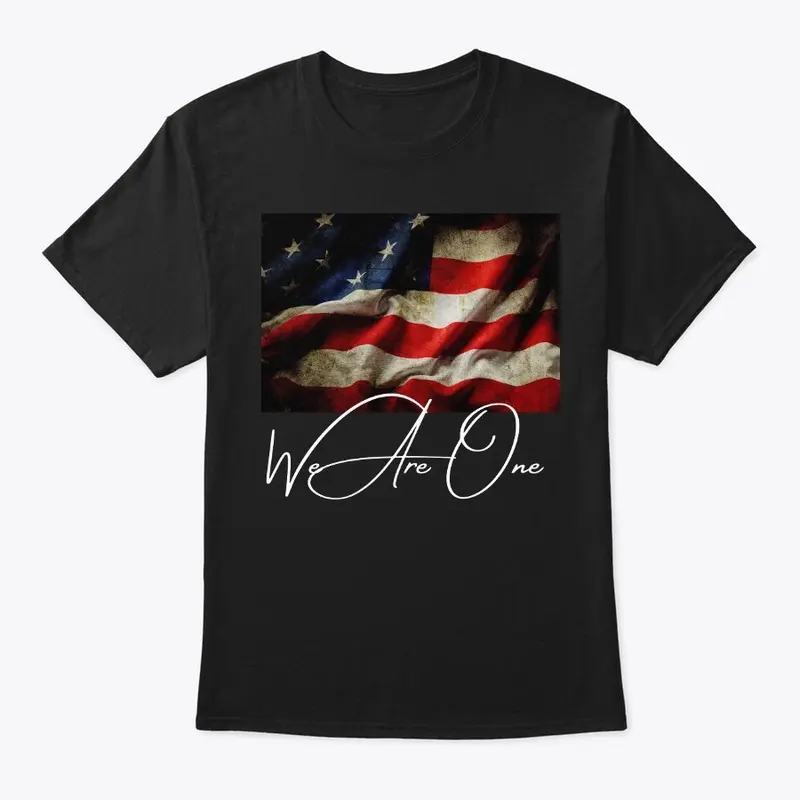 USA Flag We Are One Shirts